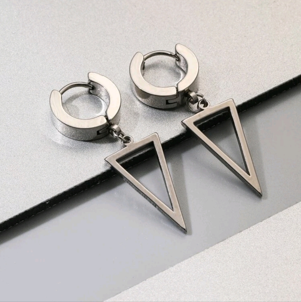 Punk Triangular Earrings